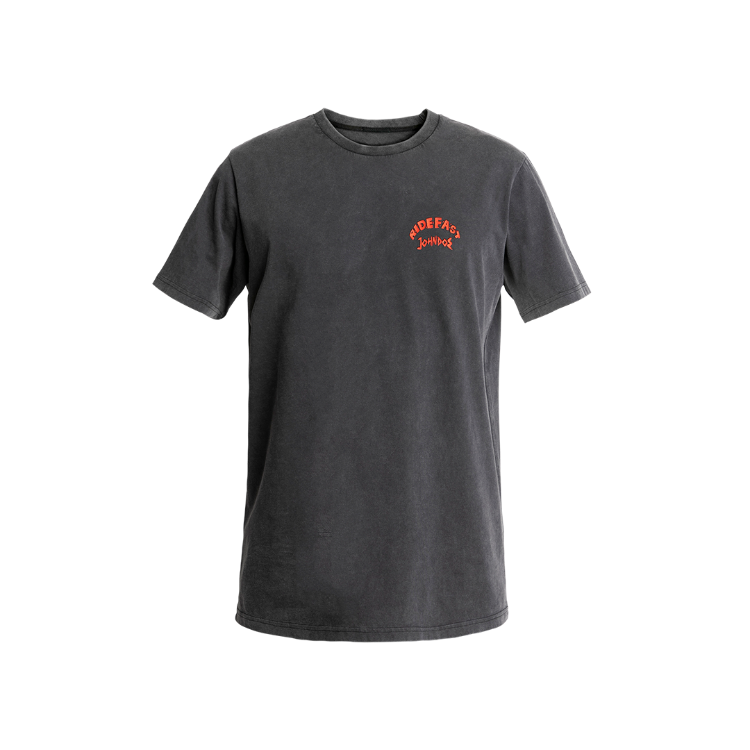 John Doe T-Shirt Lion Black Out Black