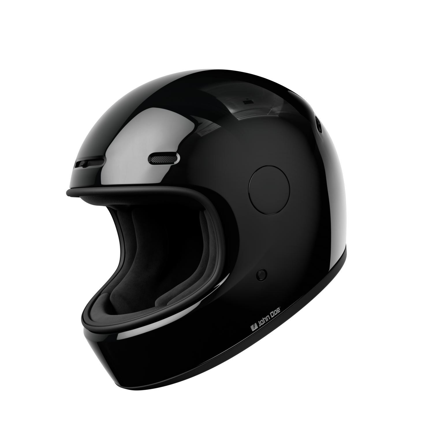 John Doe JD/ONE Helmet Glossy Black