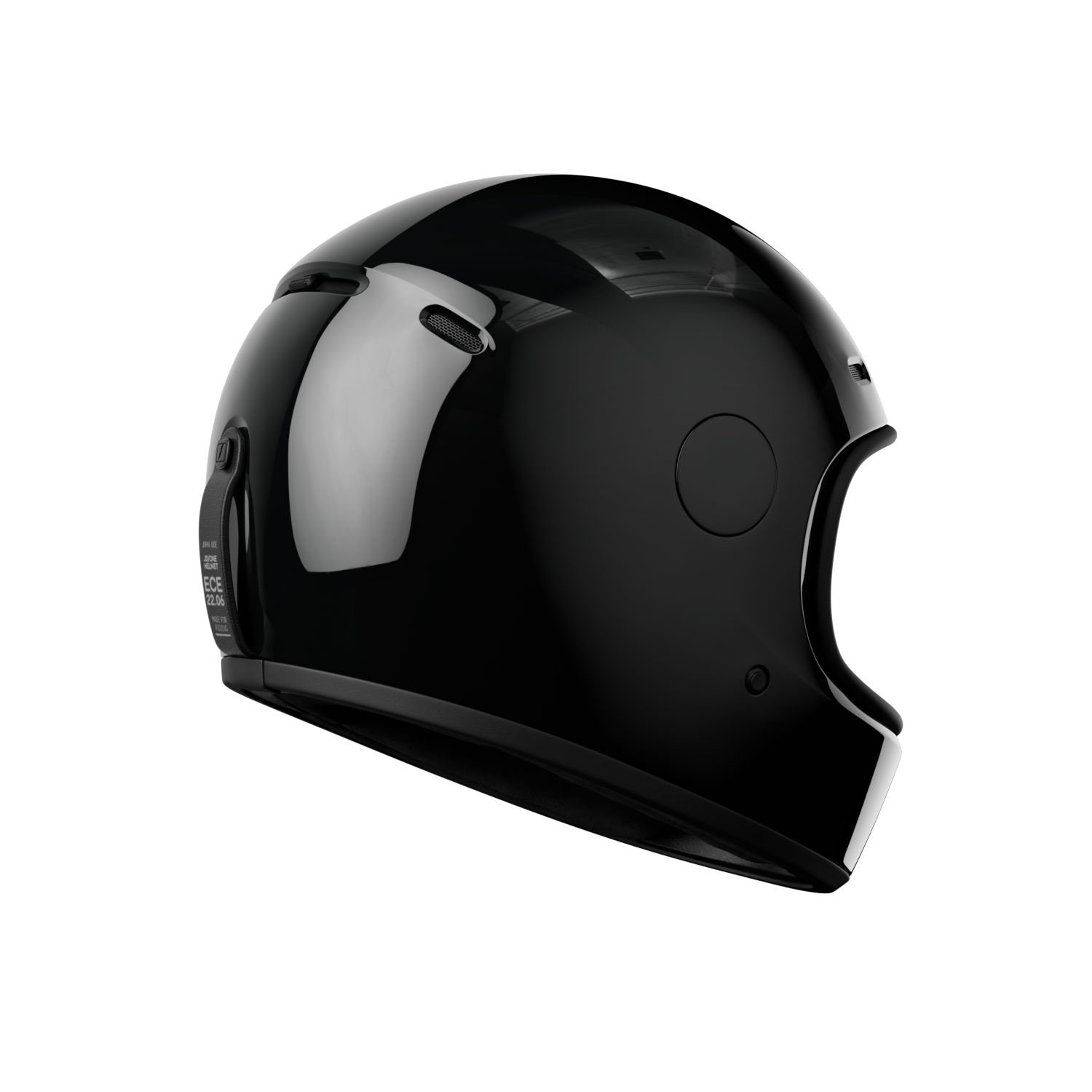 John Doe JD/ONE Helmet Glossy Black