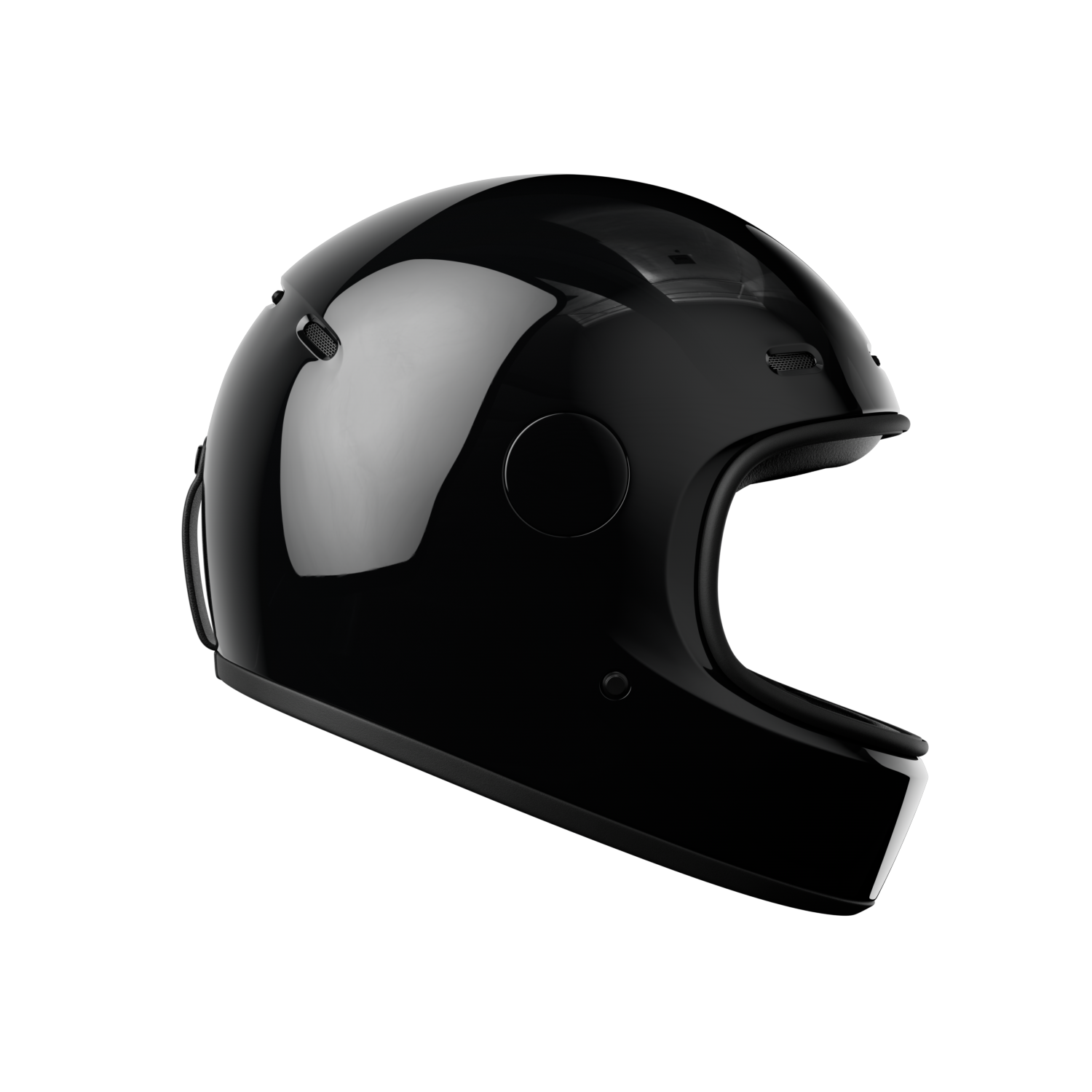 John Doe JD/ONE Helmet Glossy Black