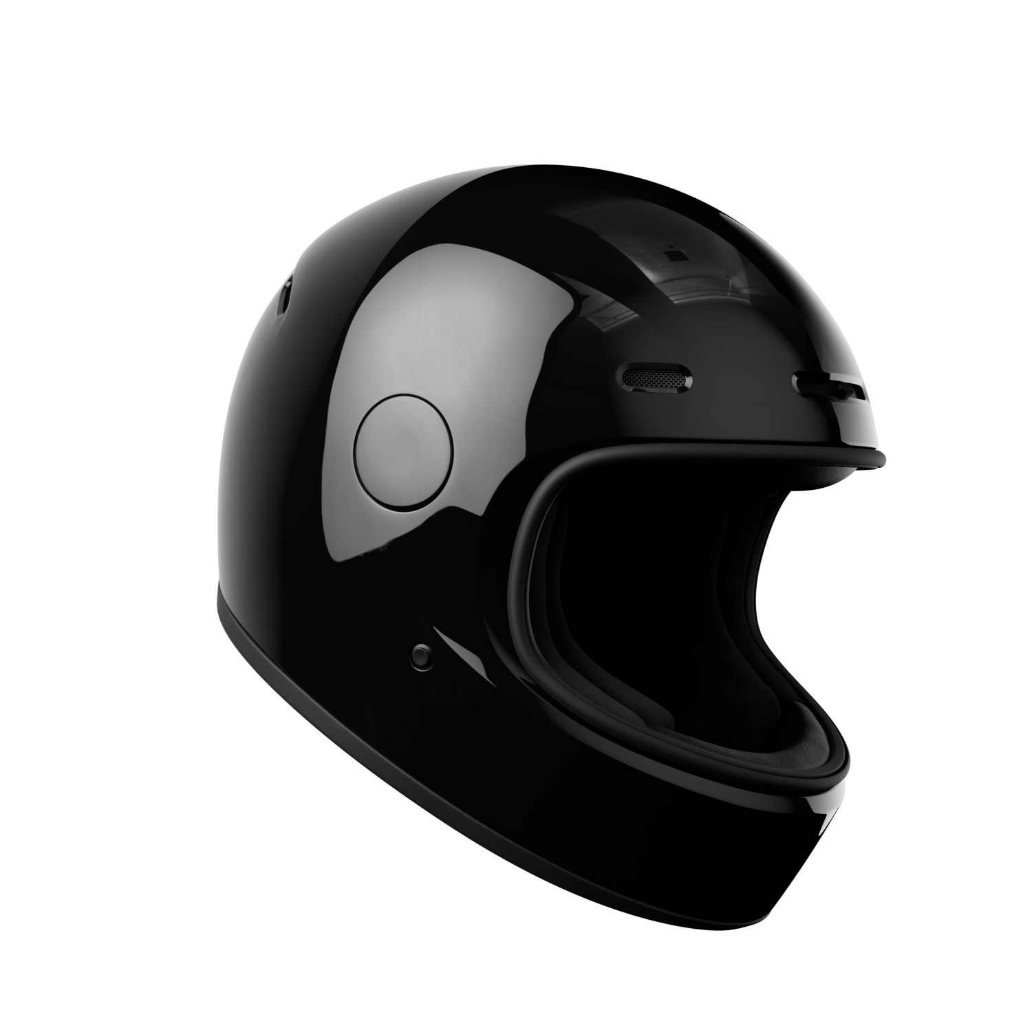 John Doe JD/ONE Helmet Glossy Black