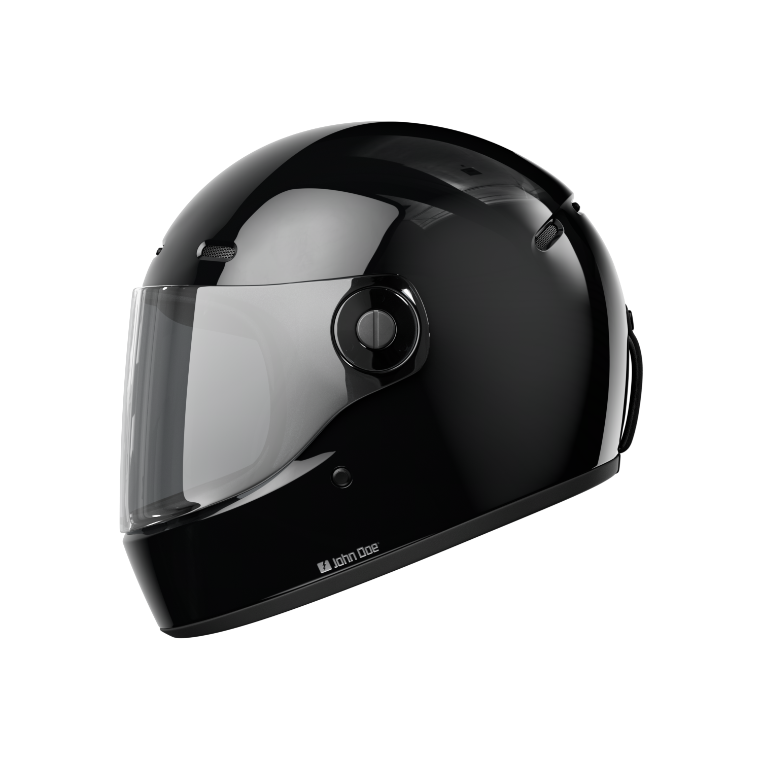 John Doe JD/ONE Helmet Glossy Black