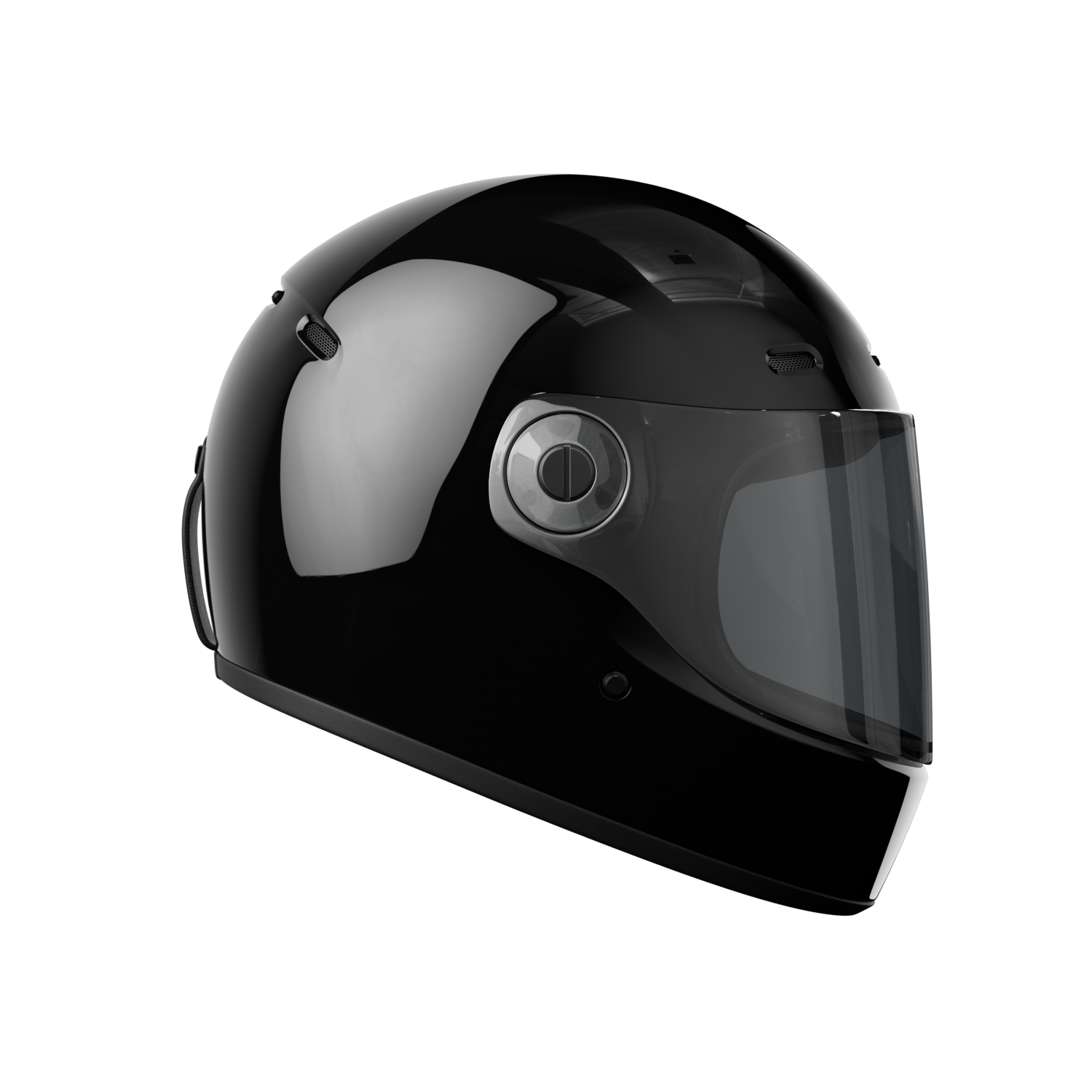 John Doe JD/ONE Helmet Glossy Black