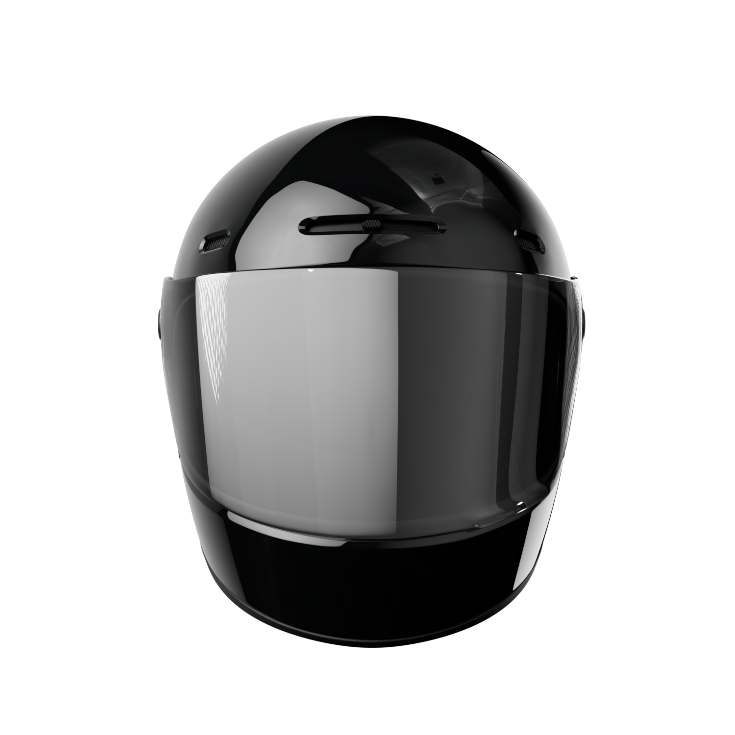 John Doe JD/ONE Helmet Glossy Black