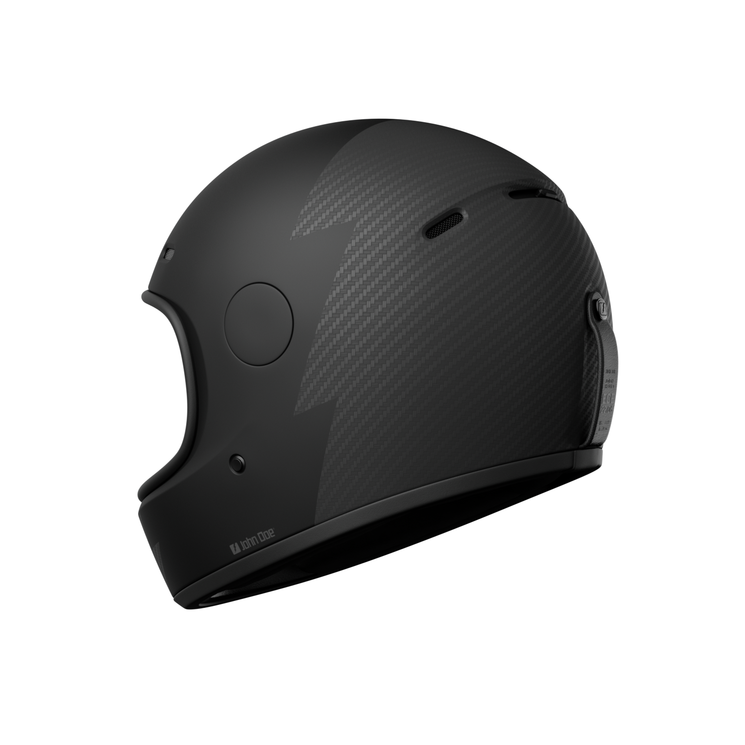 John Doe JD/ONE Helmet Signature Frozen Black/Carbon