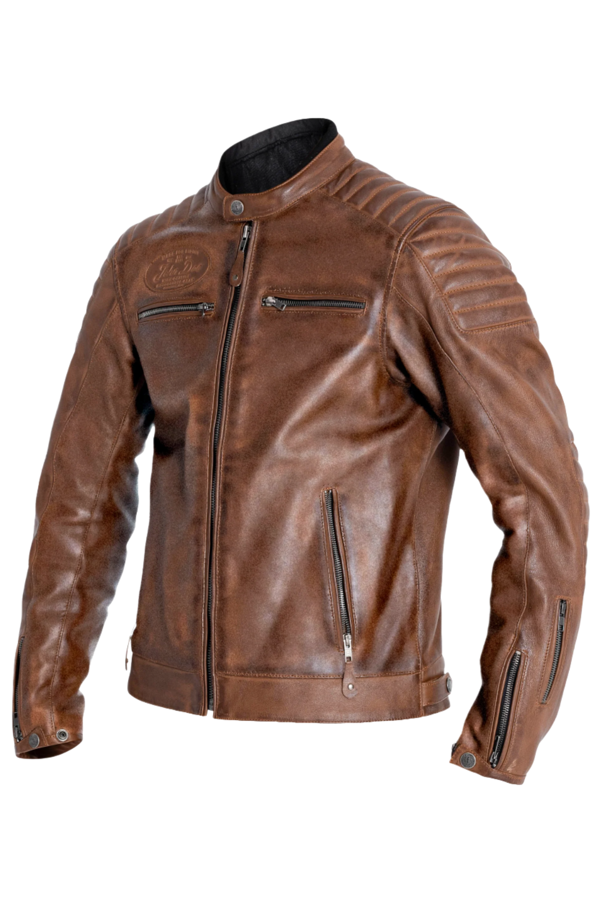 John Doe Leather Jacket Dexter Tobacco