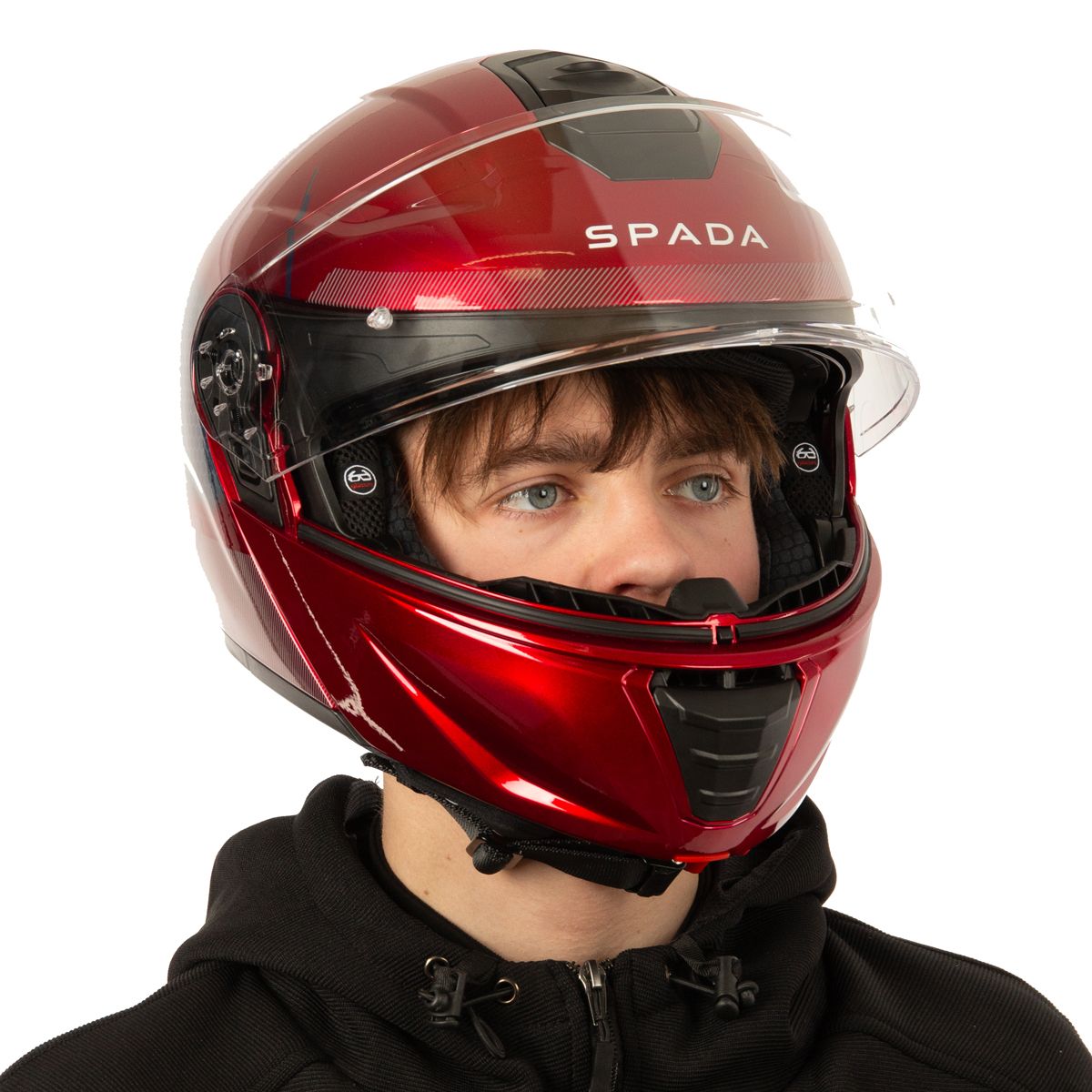 Spada Orion 2 Allure Red/Blue Helmet
