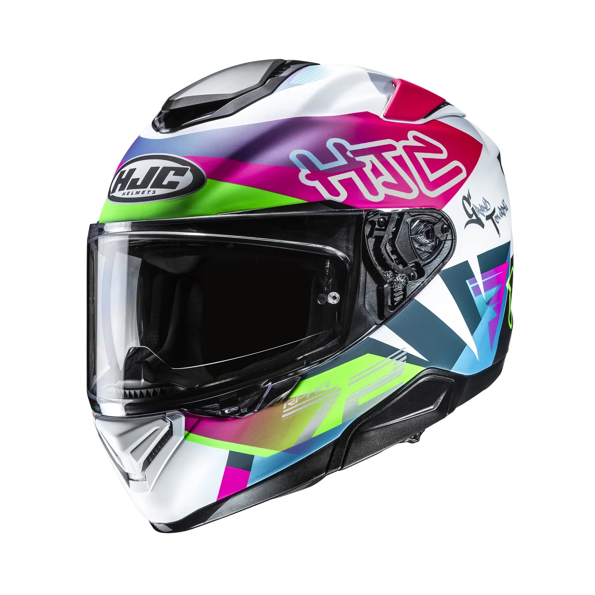 HJC RPHA 72 Goldy MC84SF Pink/Green
