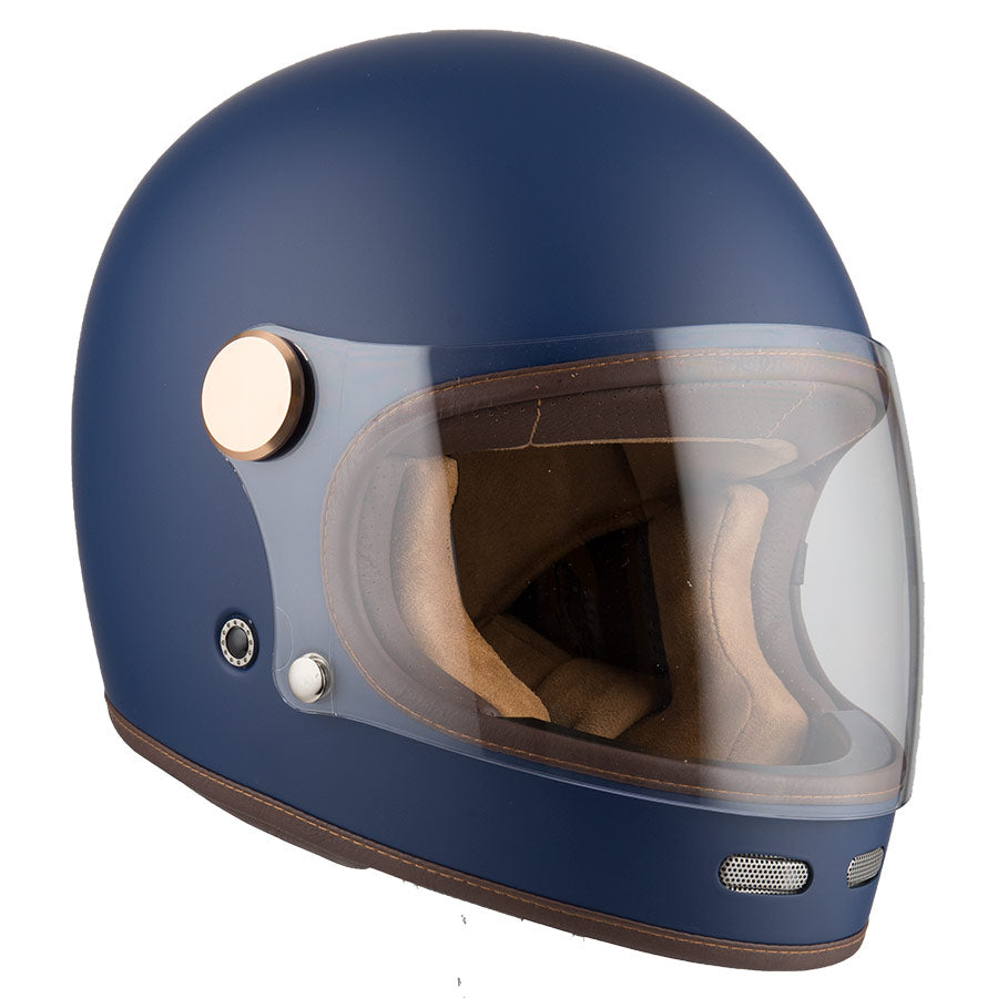 By City - By City Roadster Blue Full Face Helmet - Helmets - Salt Flats Clothing