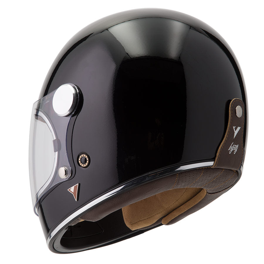 ByCity Roadster II Full Face Helmet - Gloss Black