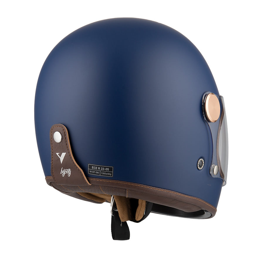 By City - By City Roadster Blue Full Face Helmet - Helmets - Salt Flats Clothing
