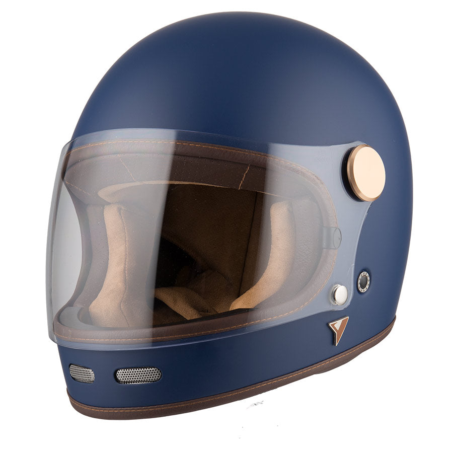 By City - By City Roadster Blue Full Face Helmet - Helmets - Salt Flats Clothing