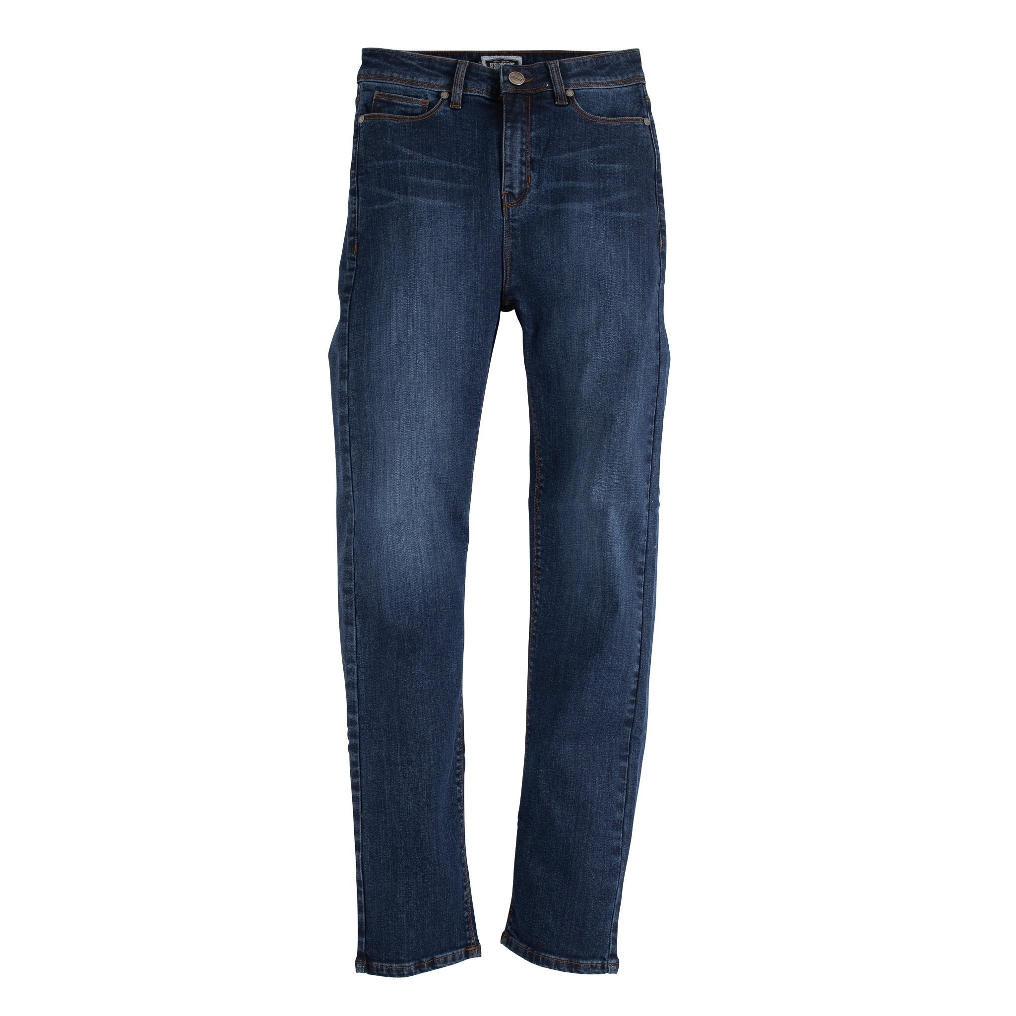 Resurgence Gear Inc. - Resurgence Gear® 2020 Ultimate PEKEV Ultra Lite Motorcycle Jeans - Indigo Blue - Ladies Trousers - Salt Flats Clothing