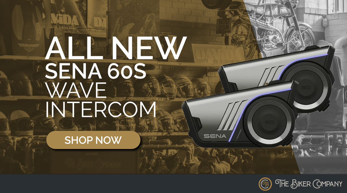 The All New Sena 60S Wave Intercom | Our Blog | The Biker Company