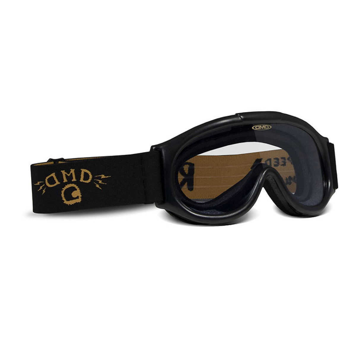 DMD Ghost Goggle Black Frame Clear Lens