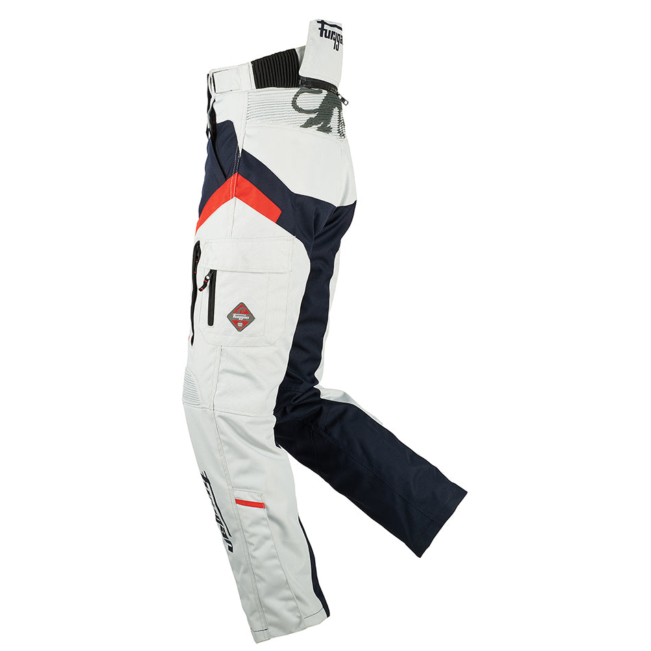 Furygan Apalaches Lady Pant Blue/Pearl/Red