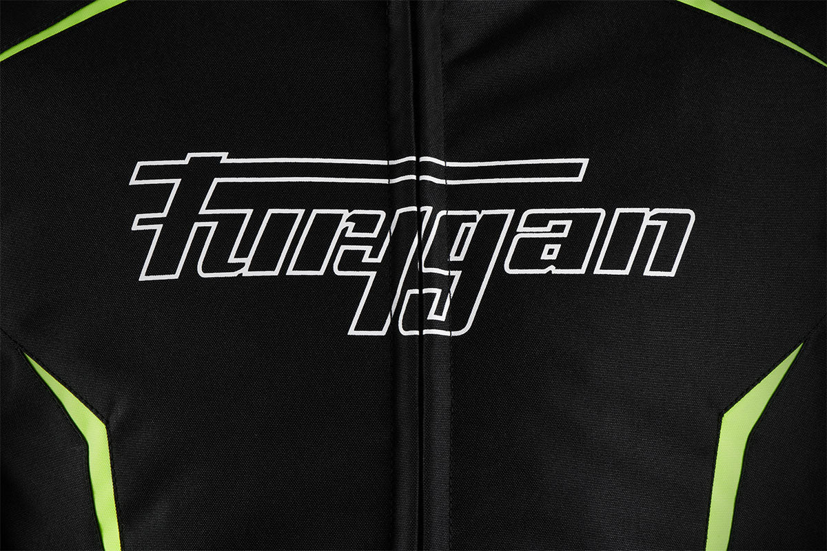 Furygan Yori Textile Jacket Black/White/Yellow