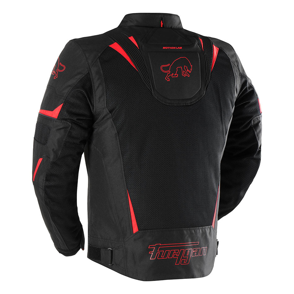 Furygan Ultra Spark 3in1 Vented+ Textile Jacket Black/Red