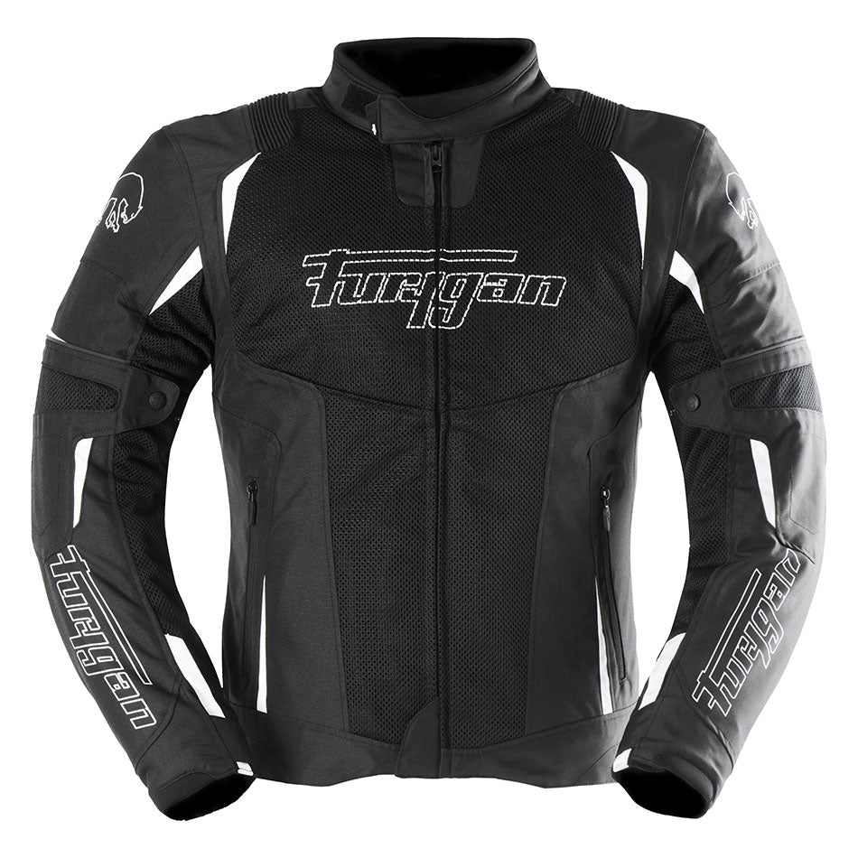 Furygan Ultra Spark 3in1 Vented+ Textile Jacket Black/White