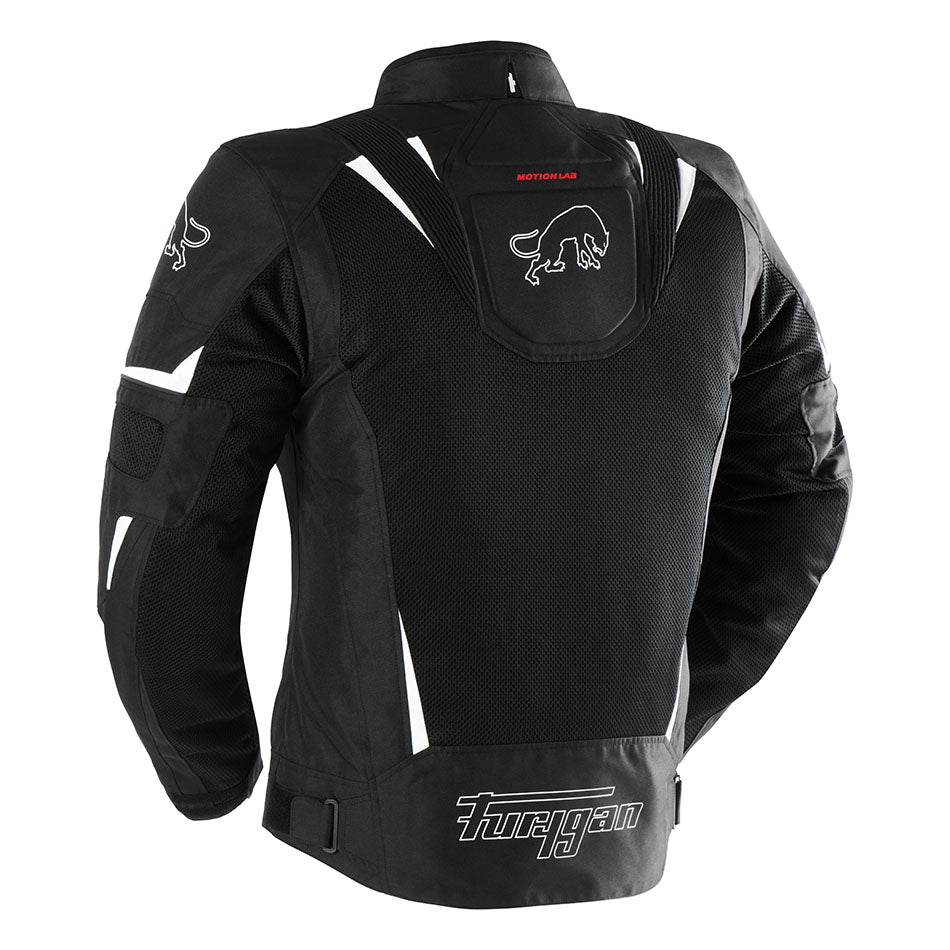 Furygan Ultra Spark 3in1 Vented+ Textile Jacket Black/White