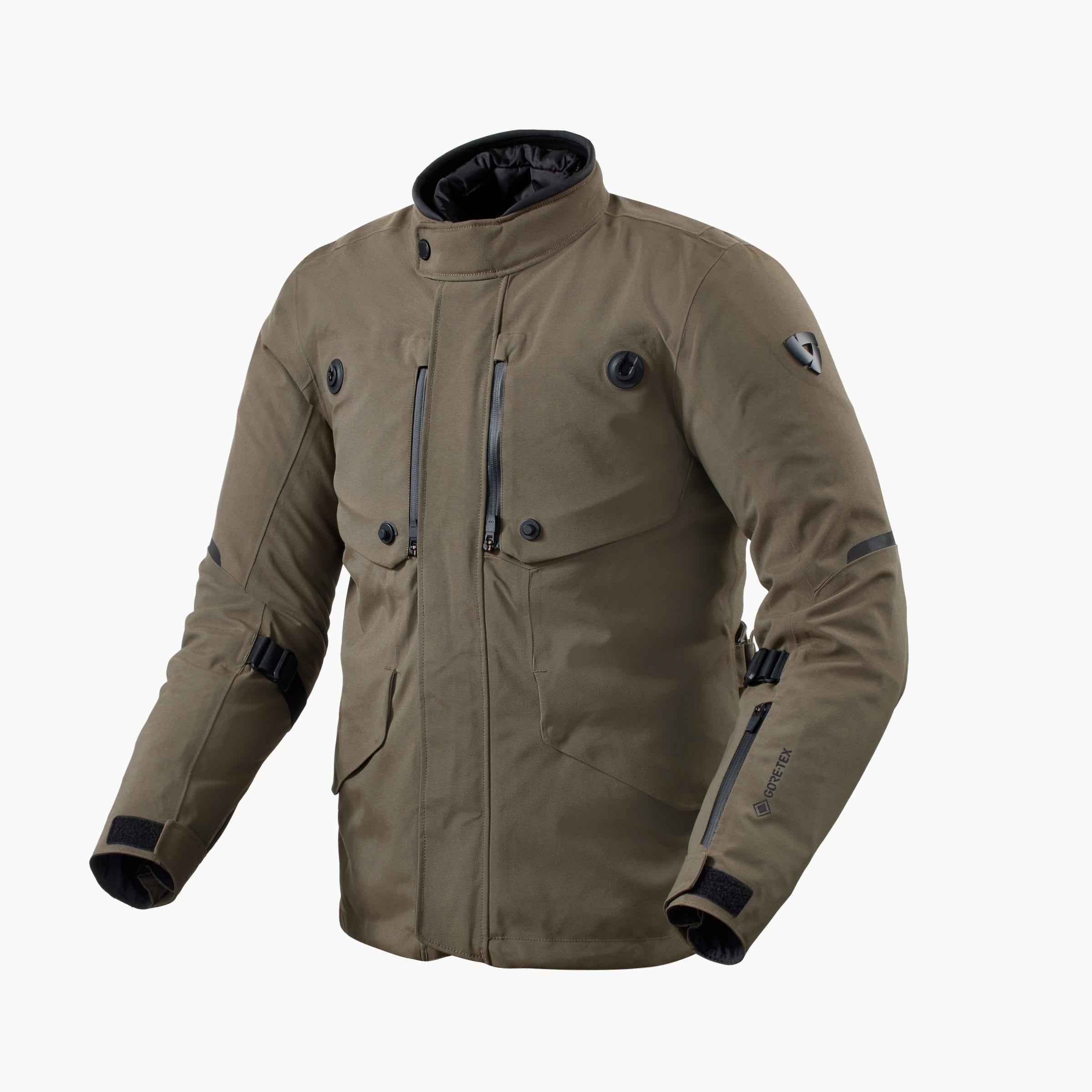 RevIt Trench 2 GTX Jacket Black Olive