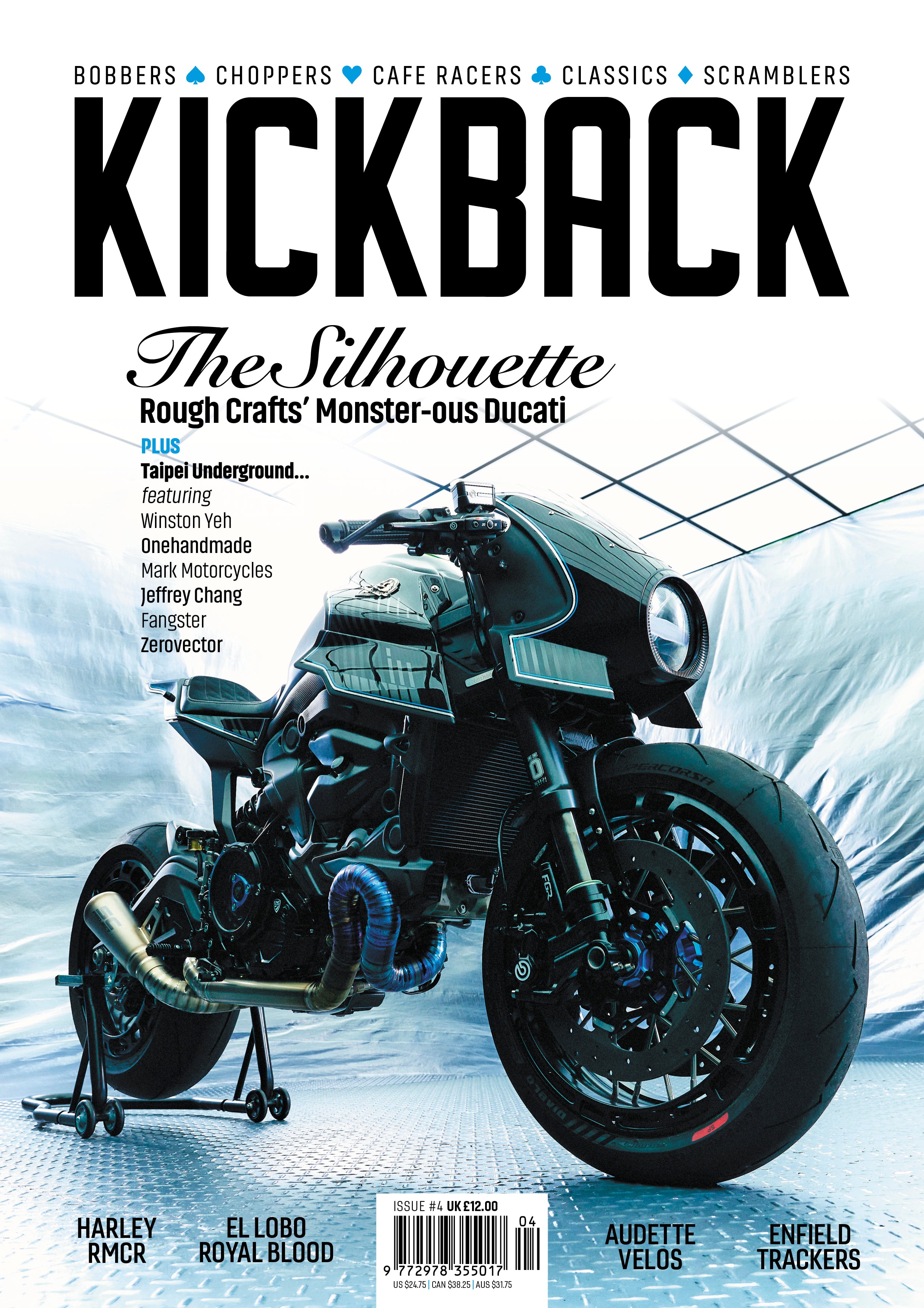 Kickback Custom Motorcycle Magazine - Issue 4
