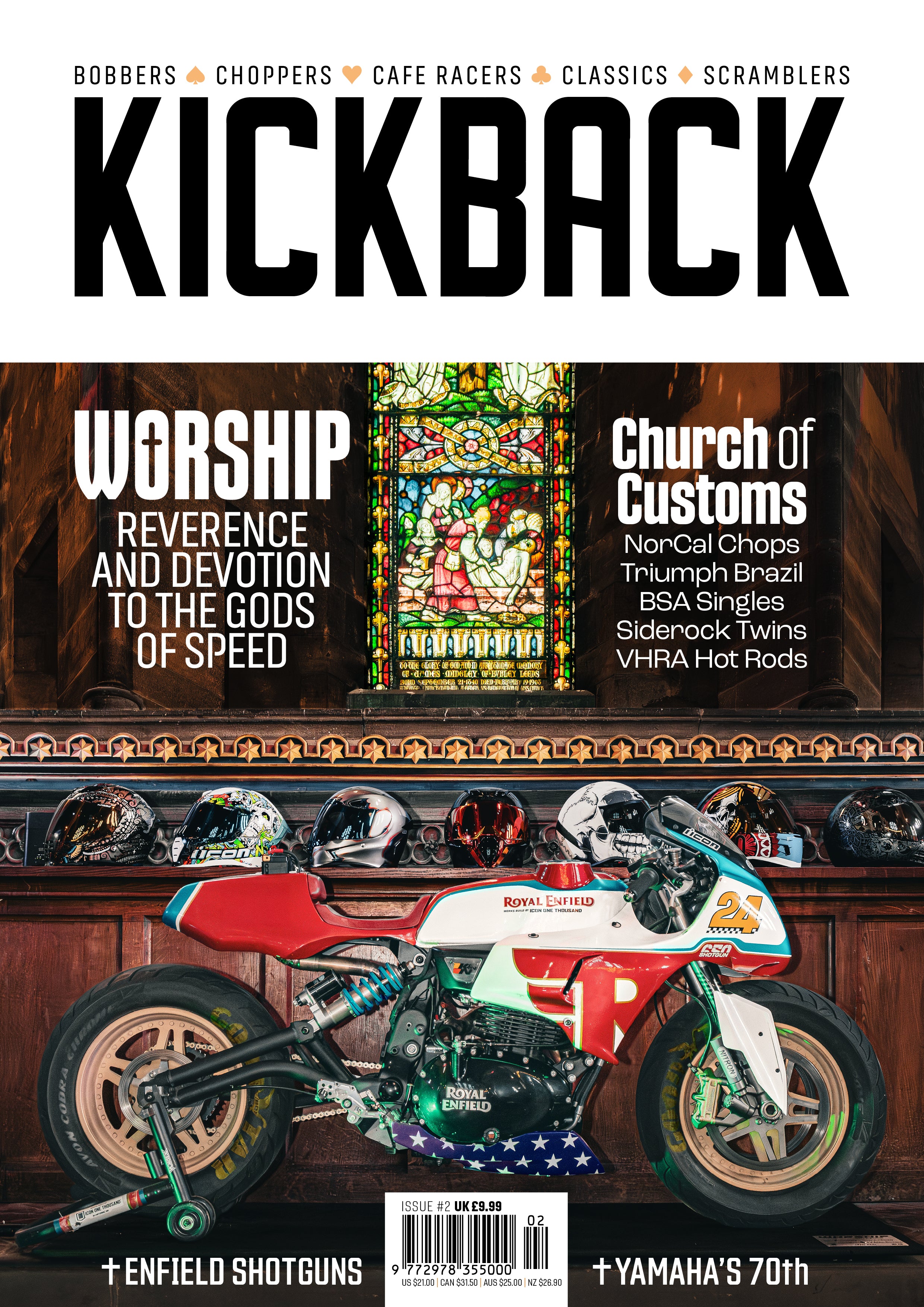 Kickback Custom Motorcycle Magazine - Issue 2