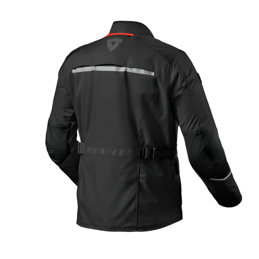 RevIt Voltiac 3 H2O Textile Jacket Black/Silver