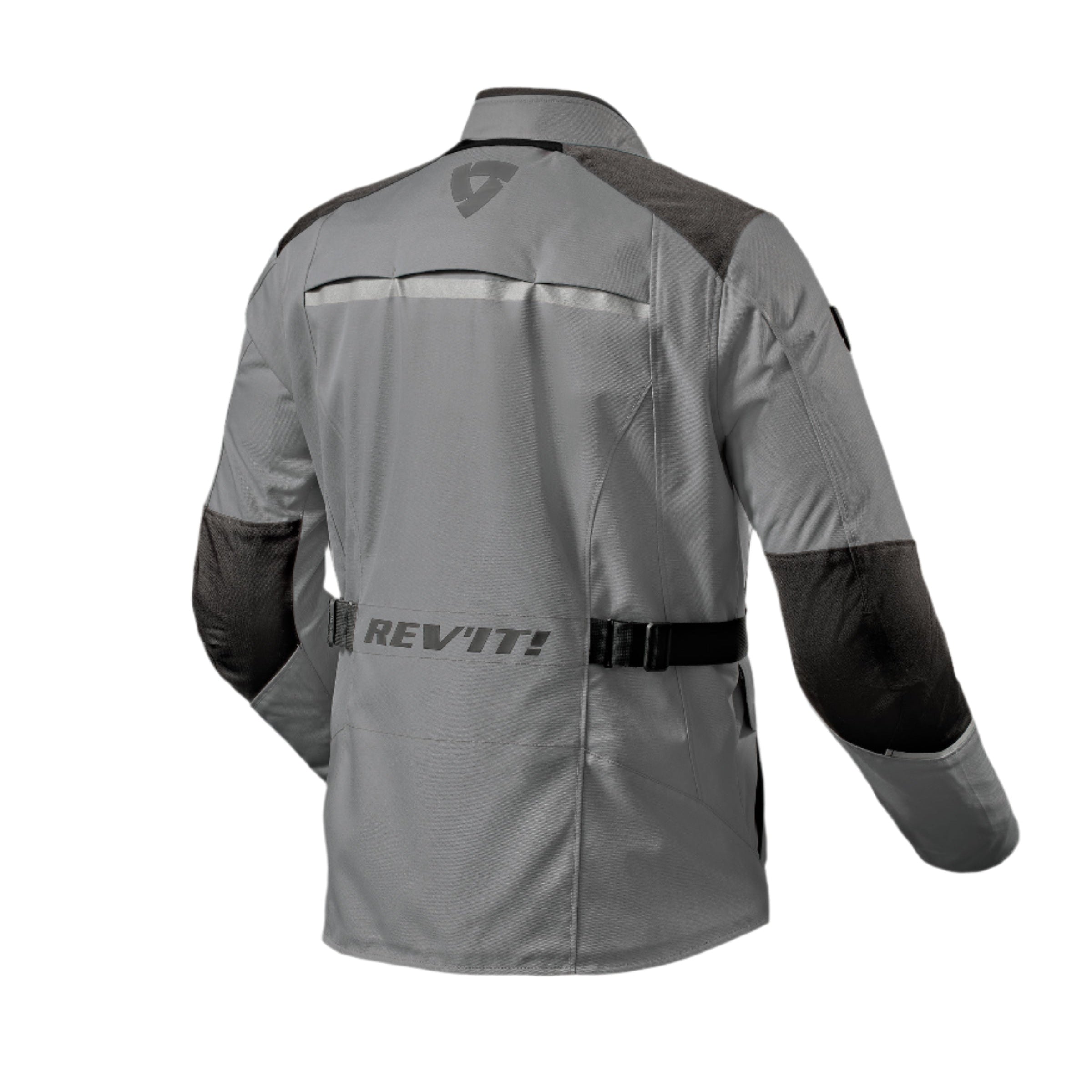 RevIt Voltiac 3 H2O Textile Jacket Grey/Black