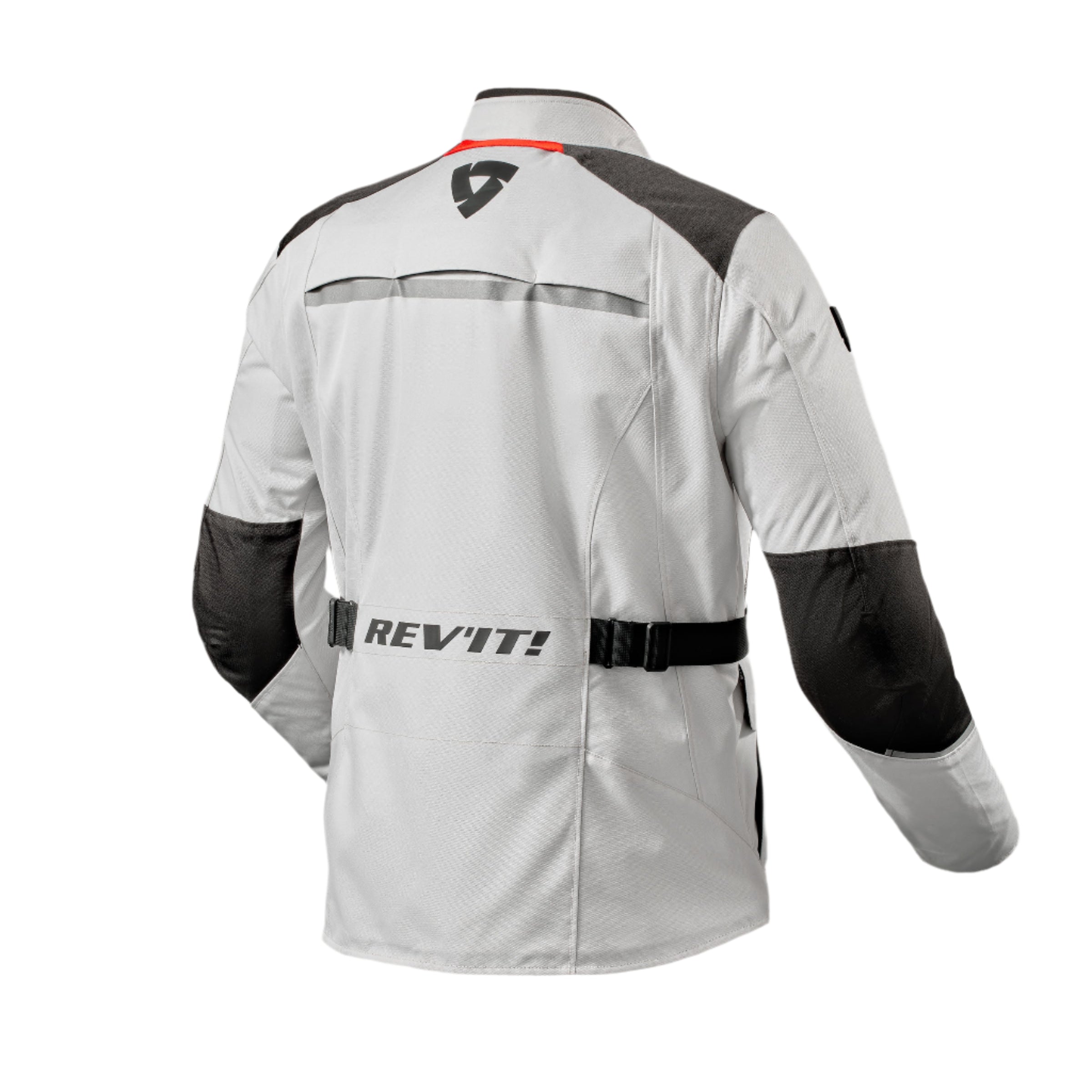 RevIt Voltiac 3 H2O Textile Jacket Silver/Black