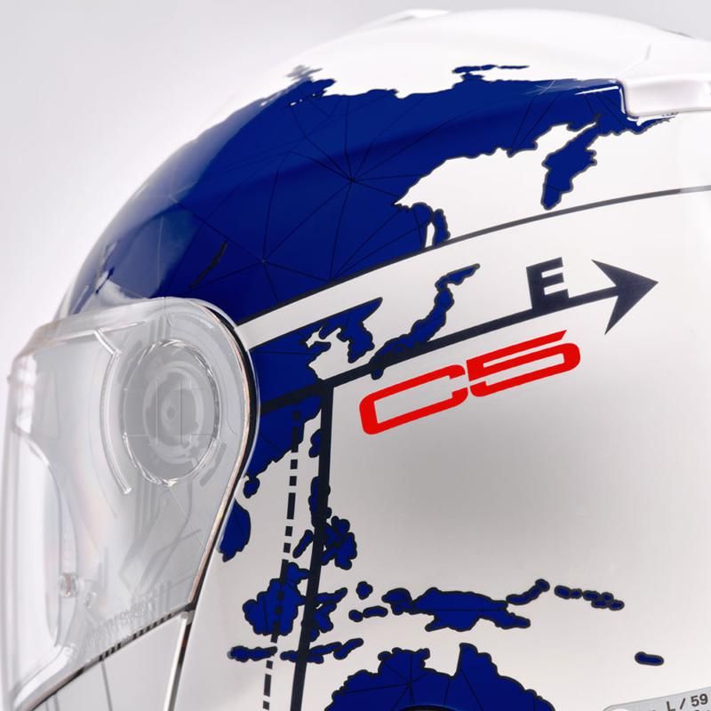 Schuberth C5 Globe Blue