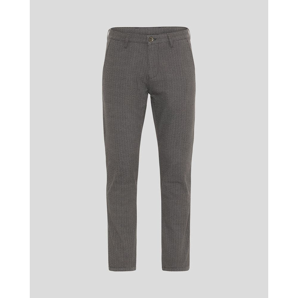 Rokker Tweed Chino Tapered Slim Grey