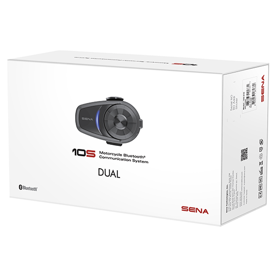 Sena 10S Motorcycle Bluetooth Communication System (Dual Pack)