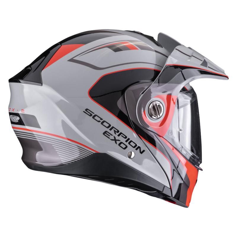 Scorpion EXO ADX-2 Kamps Grey/Red