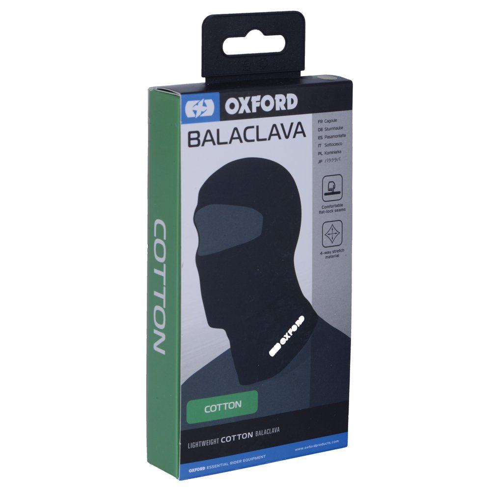 Oxford Balaclava Cotton Black