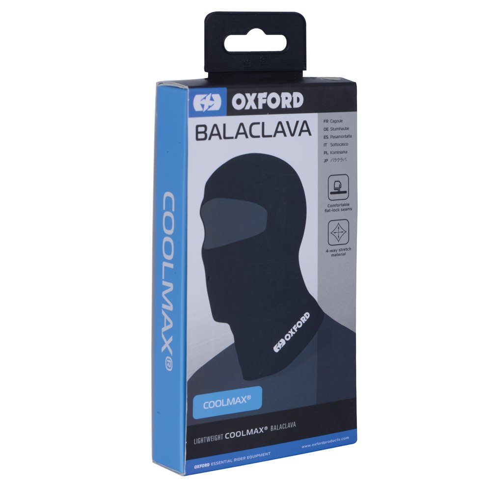 Oxford Balaclava Coolmax Black