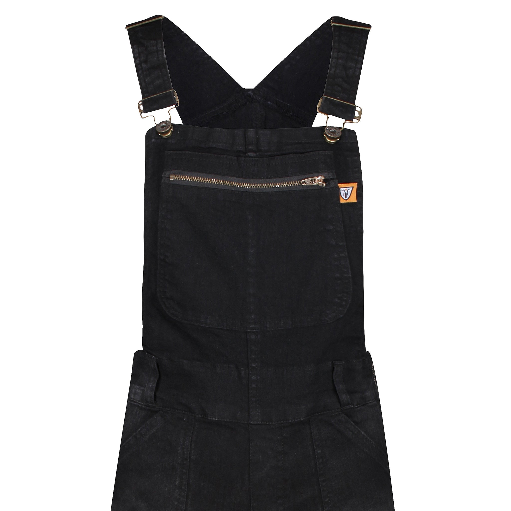 MotoGirl Irene Dungarees Black