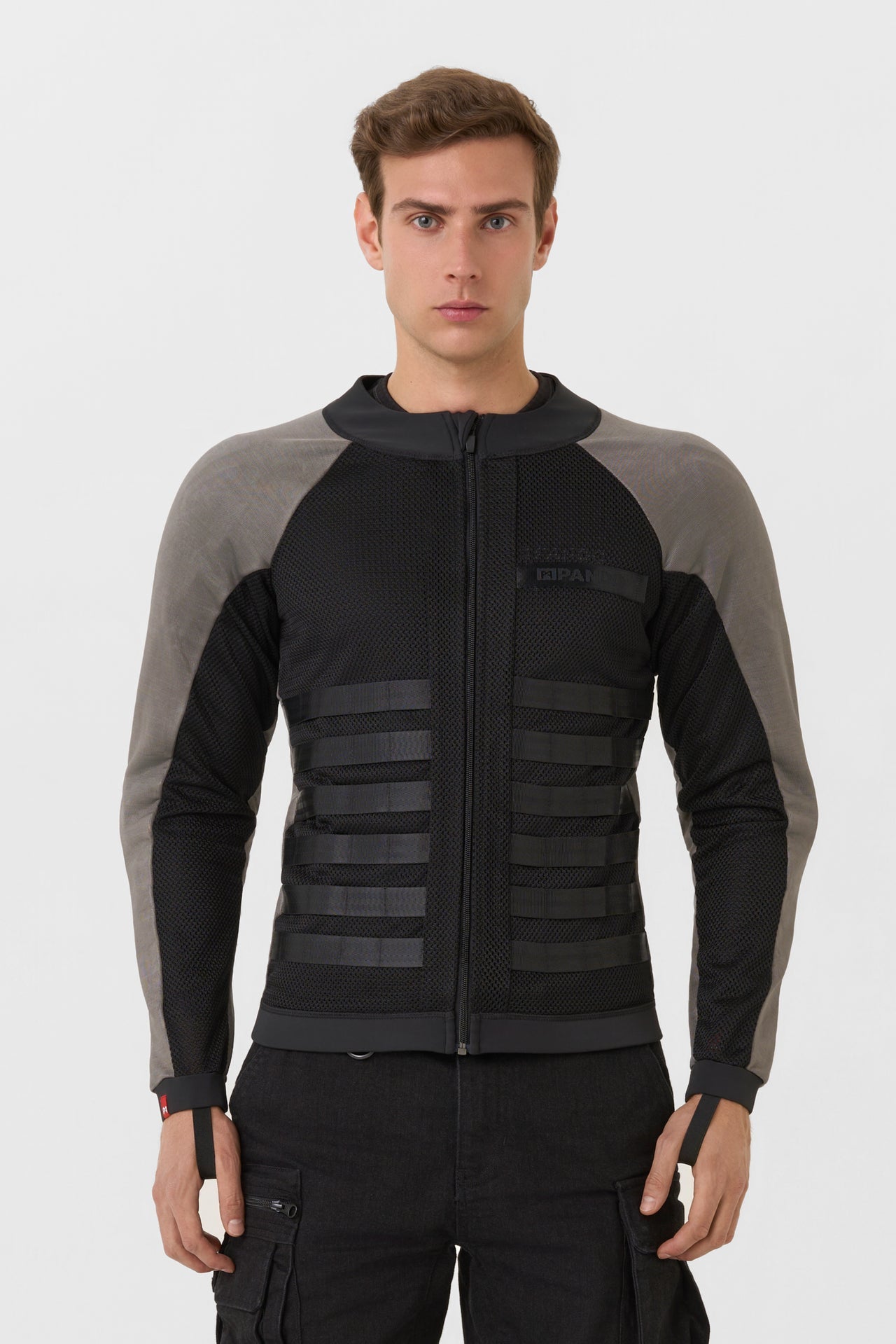 Pando Moto Commando UH Mesh Jacket Grey