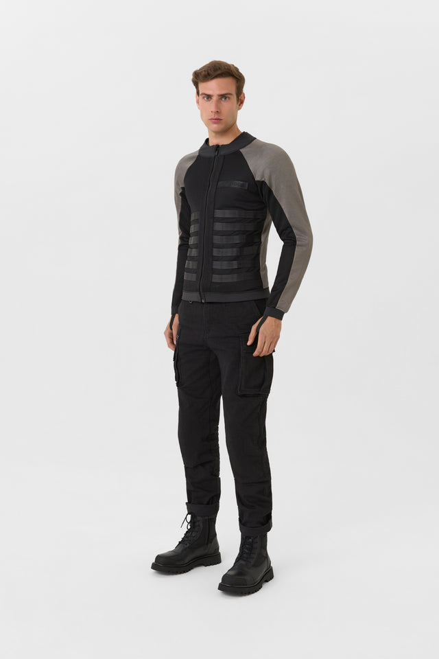 Pando Moto Commando UH Mesh Jacket Grey