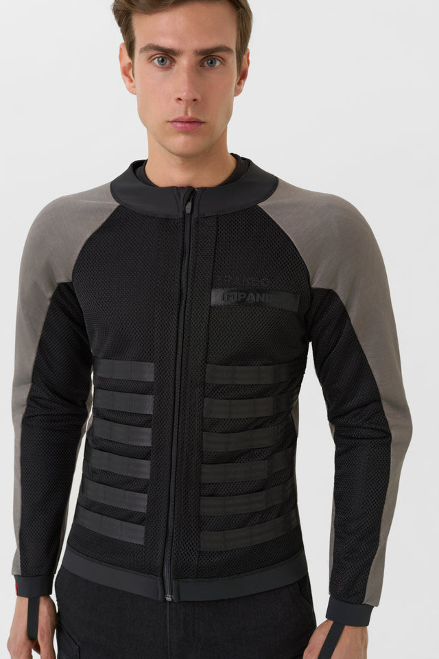 Pando Moto Commando UH Mesh Jacket Grey