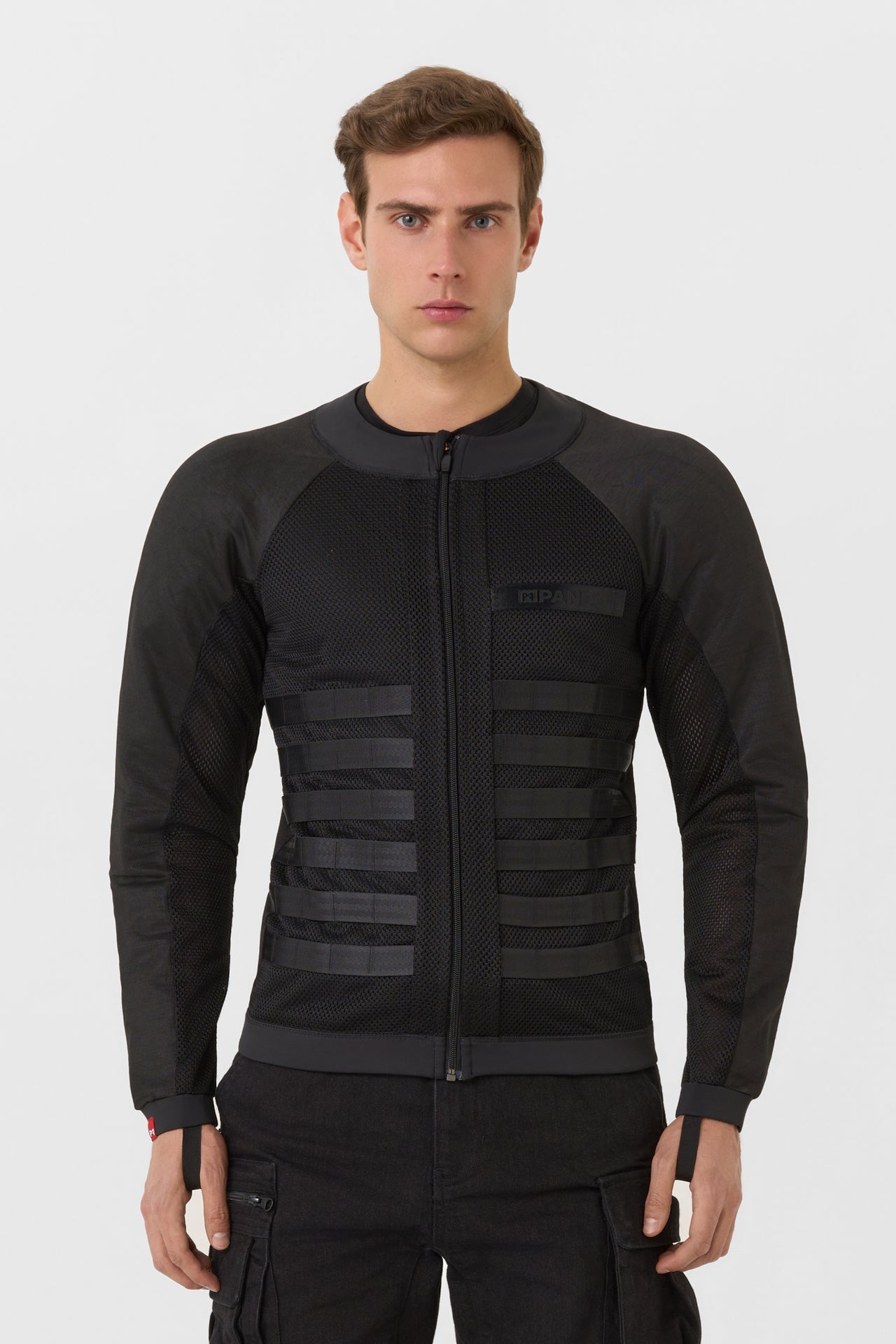 Pando Moto Commando UH Mesh Jacket Black
