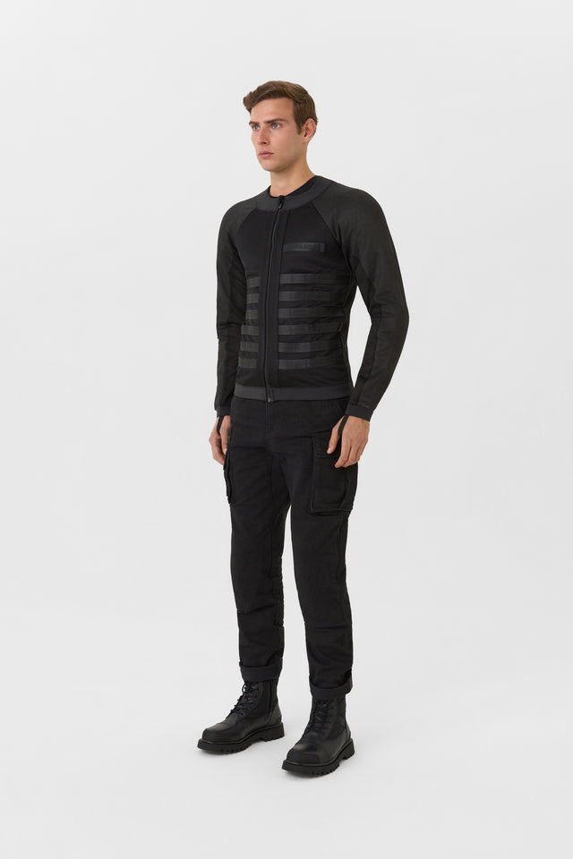 Pando Moto Commando UH Mesh Jacket Black