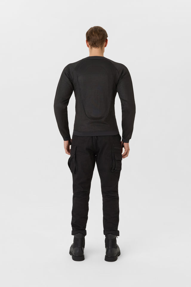 Pando Moto Commando UH Mesh Jacket Black