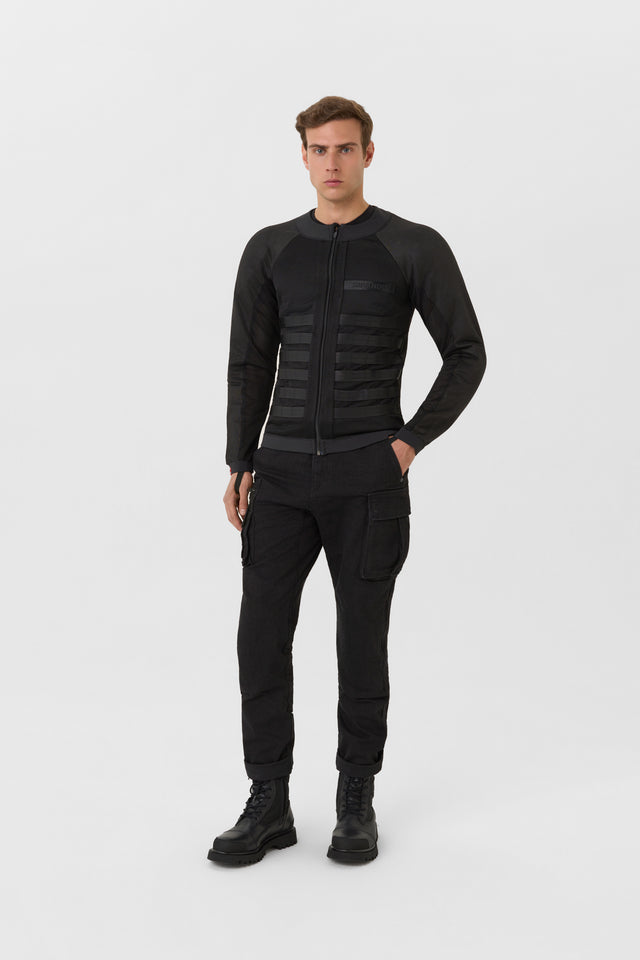 Pando Moto Commando UH Mesh Jacket Black