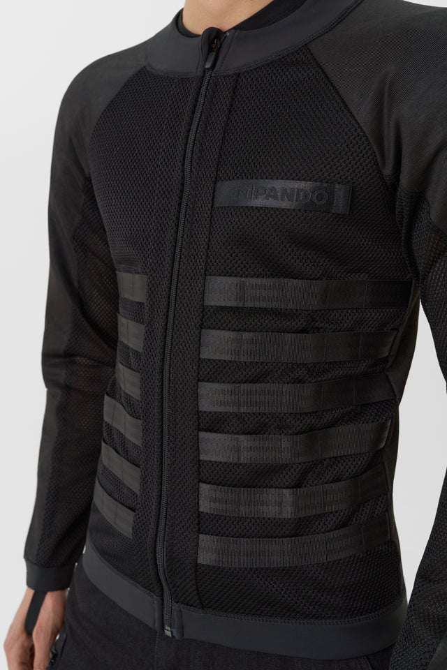 Pando Moto Commando UH Mesh Jacket Black