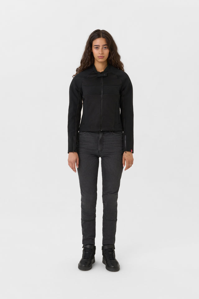 Pando Moto Stealth Ladies AAA Jacket Black
