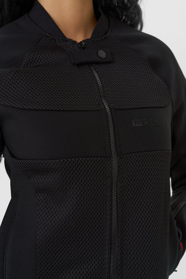 Pando Moto Stealth Ladies AAA Jacket Black