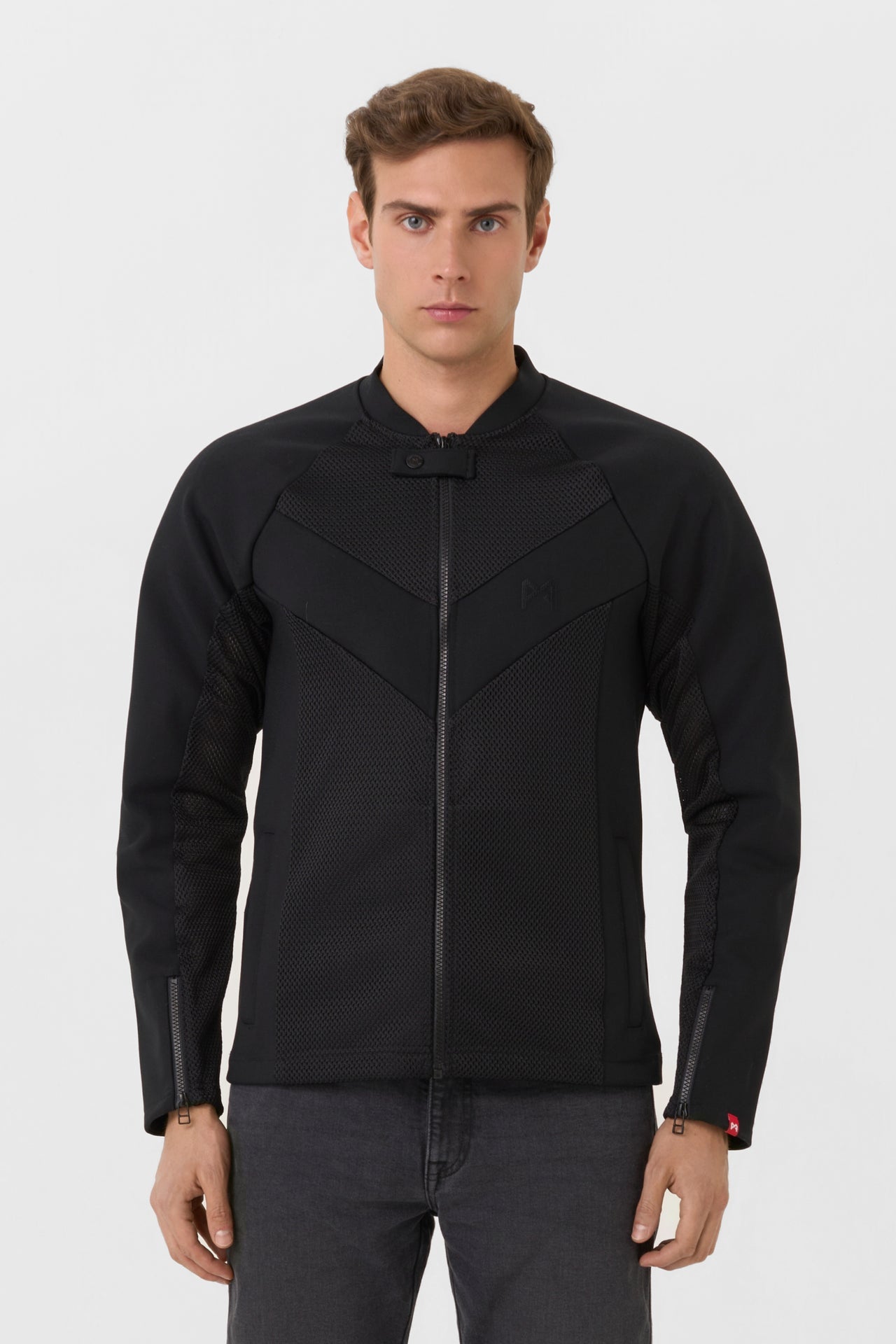 Pando Moto Stealth Men AAA Jacket Black