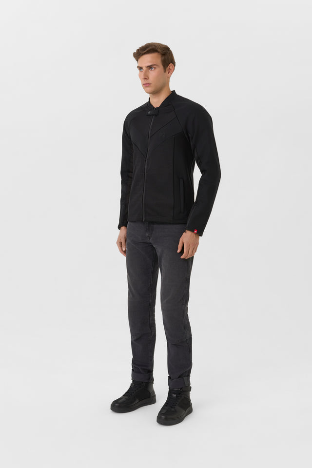 Pando Moto Stealth Men AAA Jacket Black