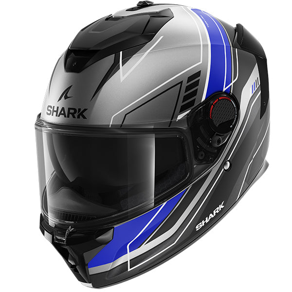 Shark Spartan GT Pro Toryan Anthracite/Blue